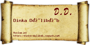 Dinka Délibáb névjegykártya